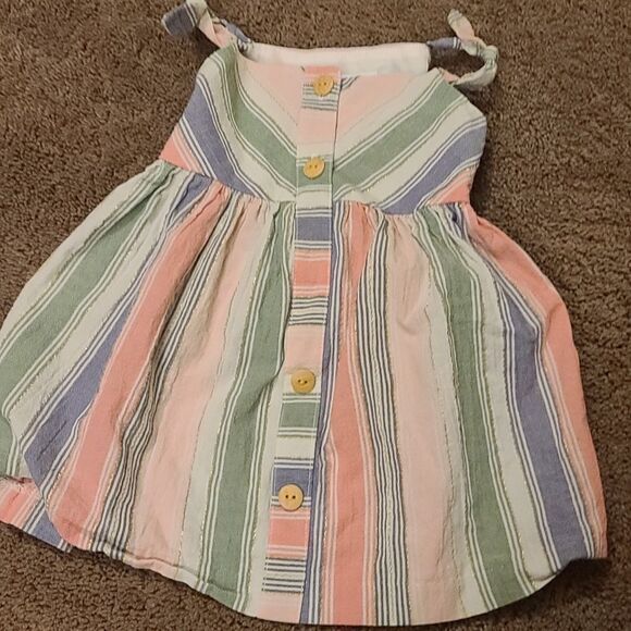 BONNIE BABY Pinstripe 2pc Dress Set - Picture 6 of 10